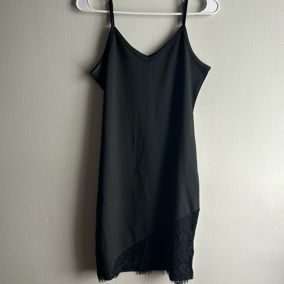 Little Black Lace Dress Size M - Picture 1 of 3